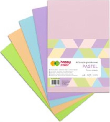 Picture of Happy Color Arkusze piankowe A4/5K Pastel 5 kolor. HAPPY COLOR