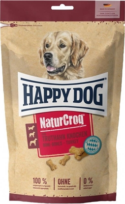 Изображение Happy Dog NaturCroq Mini Bones, indyk, ciastka dla maych ras, 700g