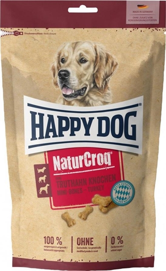 Picture of Happy Dog NaturCroq Mini Bones, indyk, ciastka dla maych ras, 700g