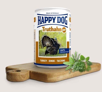Attēls no Happy Dog PUSZKA dla psa - INDYK (Truthahn Pur) 400g