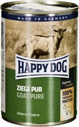 Изображение Happy Dog Puszka dla psa - Koza (Ziege Pur) 400g