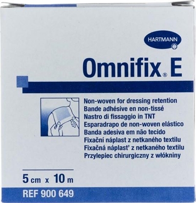 Attēls no Hartmann Plast.OMNIFIX E 5cm x 10m wókn.elast. 1sz