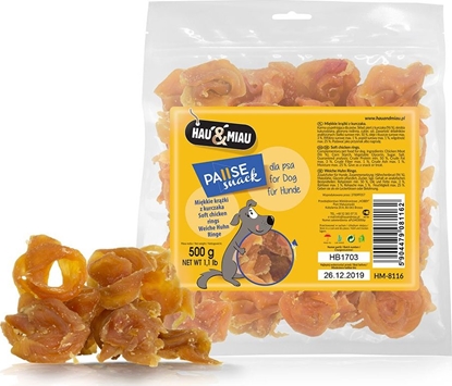 Attēls no Hau&Miau Mikkie krki z kurczaka Hau&Miau HM-8116 500 g