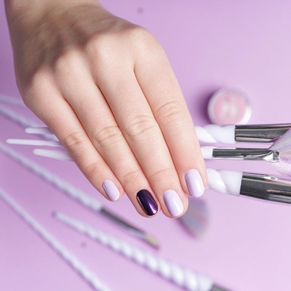 Picture of Hi Hybrid Hi Hybrid Glam Pyek na paznokcie #510 Violet Dust 0.8g