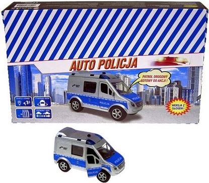 Picture of Hipo Auto Policja Van 11cm z głosem (HKG088)