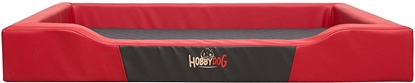 Изображение Hobbydog L (R1) Czerwony skaj, Czarny materac