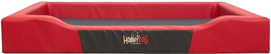 Изображение Hobbydog L (R1) Czerwony skaj, Czarny materac