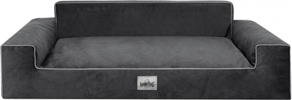 Изображение Hobbydog Legowisko Glamour Nowy, czarny fancy, r. XL