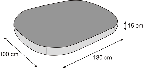 Изображение Hobbydog Materac Owalny czarny ekolen r. XXL