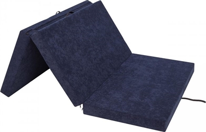 Изображение Hobbygarden Materac gimnastyczny 3-czciowy Ben 200 cm x 120 cm x 10 cm granatowy