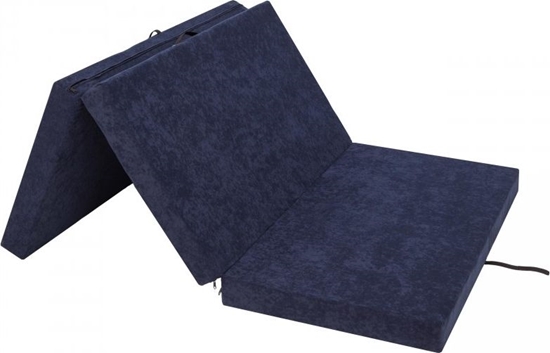 Изображение Hobbygarden Materac gimnastyczny 3-czciowy Ben 200 cm x 120 cm x 10 cm granatowy