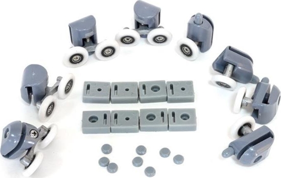 Picture of Home Appliances Rolki do kabin prysznicowych 24el. (AG527)