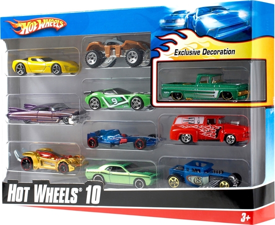 Picture of Hot Wheels Dziesiciopak 1:64 (54886)