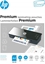 Attēls no HP Folie laminacyjne HP PREMIUM A4, dziurkowanie, 125 mic, 25 szt., przezroczyste/poysk