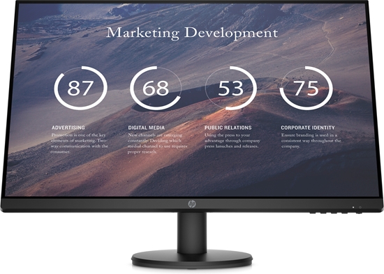Picture of HP P27v G4 computer monitor 68.6 cm (27") 1920 x 1080 pixels Full HD LCD Black
