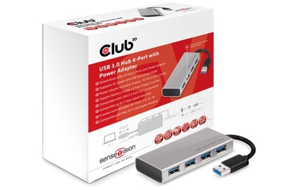 Изображение HUB USB Club 3D 4x USB-A 3.0 (CSV-1431)