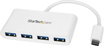 Attēls no HUB USB StarTech 4x USB-A 3.0 (HB30C4ABW)