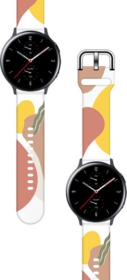 Изображение Hurtel Strap Moro opaska do Samsung Galaxy Watch 42mm silokonowy pasek bransoletka do zegarka moro (7)