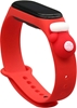 Изображение Hurtel Strap Xmas opaska do Xiaomi Mi Band 6 / Mi Band 5 silikonowy pasek bransoletka czerwony (rkawiczka)