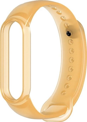 Изображение Hurtel Zamienna silikonowa opaska pasek do Xiaomi Mi Band 5 zoty