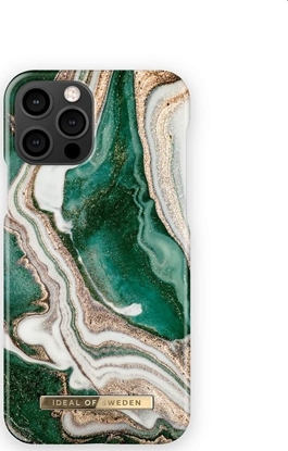 Picture of iDeal Of Sweden iDeal of Sweden- etui ochronne do iPhone 12/12 Pro (Golden Jade Marble)