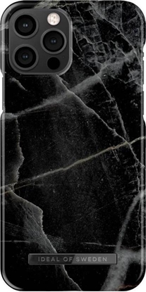 Изображение iDeal Of Sweden IDEAL OF SWEDEN IDFCAW 21-I2061-358 IPHONE 12/12 PRO CASE BLACK THUNDER MARBLE