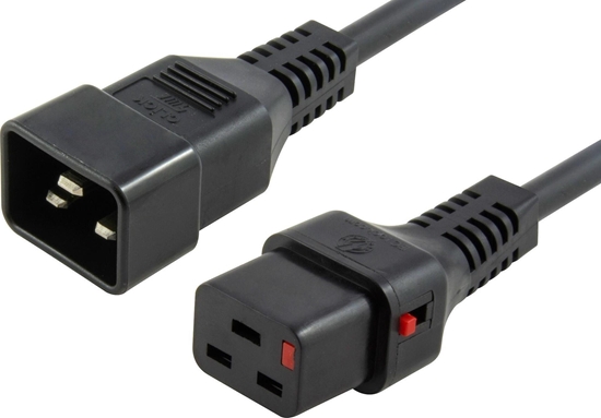 Picture of Kabel zasilajcy MicroConnect IEC Male C20 to C19 IEC Lock