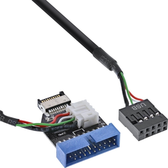 Picture of InLine Adapter USB 3.1 na USB 3.0 InLine - wewntrzny (33446A)