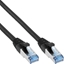 Picture of InLine Patch Cable - S / FTP (PiMf) - Cat.6A - 500MHz - Halogen Free - Copper - Black - 15m (76815S)