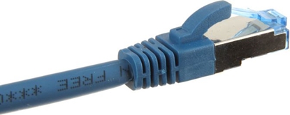 Picture of InLine Patch kabel sieciowy Cat.6A, S/FTP (PiMf), 500MHz, niebieski, 10m (76800B)