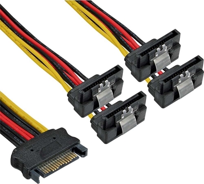 Attēls no InLine SATA - SATA, 0.3m, Wielokolorowy (29683X)