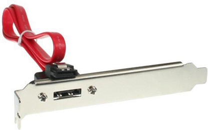 Attēls no InLine Slot eSATA 50cm (27902)