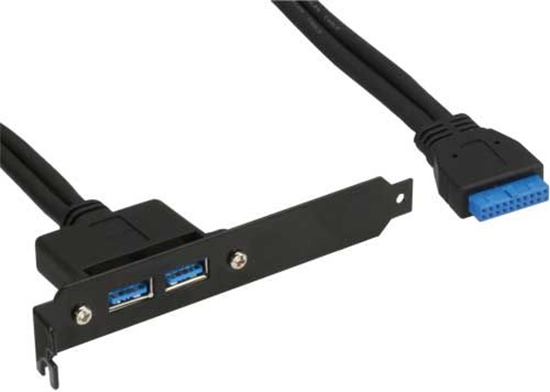 Picture of InLine Wspornik 2x USB 3.0 (33390C)