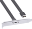 Изображение InLine Wspornik z portem USB-C 3.1 (33446H)