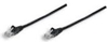 Изображение Intellinet Network Patch Cable, Cat5e, 1m, Black, CCA, U/UTP, PVC, RJ45, Gold Plated Contacts, Snagless, Booted, Lifetime Warranty, Polybag