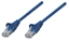 Attēls no Intellinet Network Patch Cable, Cat6, 1.5m, Blue, Copper, S/FTP, LSOH / LSZH, PVC, RJ45, Gold Plated Contacts, Snagless, Booted, Lifetime Warranty, Polybag