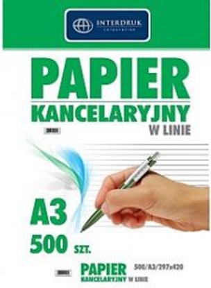 Attēls no Interdruk Papier kancelaryjny w lini A3/500 arkuszy