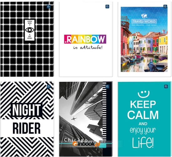 Изображение Interdruk Zeszyt A4 96 Kartek Linia