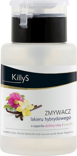 Picture of Inter-Vion Zmywacz lakieru hybrydowego z pompk Dzika Róa&Wanilia 150ml