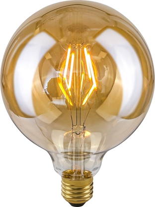 Attēls no Italux Bursztynowa arówka dekoracyjna E27 4W ciepa Italux ledowa LDS-G125-A