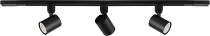 Attēls no Italux Lumsi TRL-2071-3T-10-BL reflektory z szynoprzewodem 3x25W GU10 czarny piaskowany