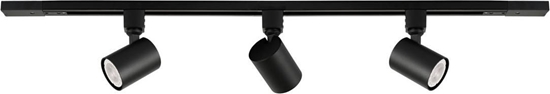 Picture of Italux Lumsi TRL-2071-3T-10-BL reflektory z szynoprzewodem 3x25W GU10 czarny piaskowany