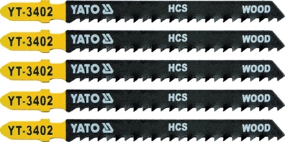 Picture of Yato Brzeszczot do wyrzynarki typ T HCS do drewna 5cz. TPI8 YT-3402