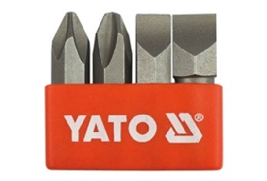 Picture of Yato Kocówki do wkrtaków udarowych Ph2 3,0mm 5/16" 810mm 4szt. YT-2812