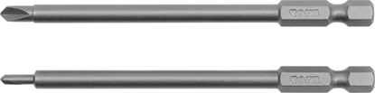 Picture of Yato Kocówki wkrtakowe Tri-Wings TW0x100mm TW1x100mm 1/4 2szt. (YT-0493)