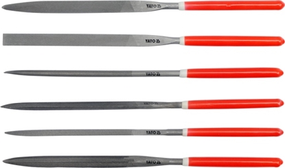 Attēls no Yato Pilniki do metalu iglaki 160x75x4mm 6szt. (YT-6161)