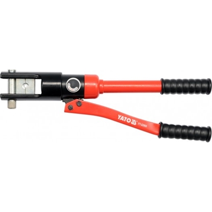 Attēls no Yato Praska hydrauliczna szczypce do kocówek 415mm 10-120mm2 (YT-22860)