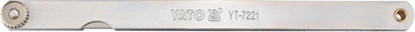 Attēls no Yato Szczelinomierz 17 listkowy 200mm 0,02 - 1mm (YT-7221)