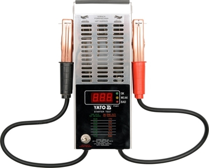 Picture of Yato Tester akumulatorów cyfrowy 12V 150-1400A (YT-8311)