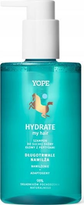 Attēls no Yope Yope Hydrate My Hair szampon do suchej skóry gowy z peptydami 300ml
